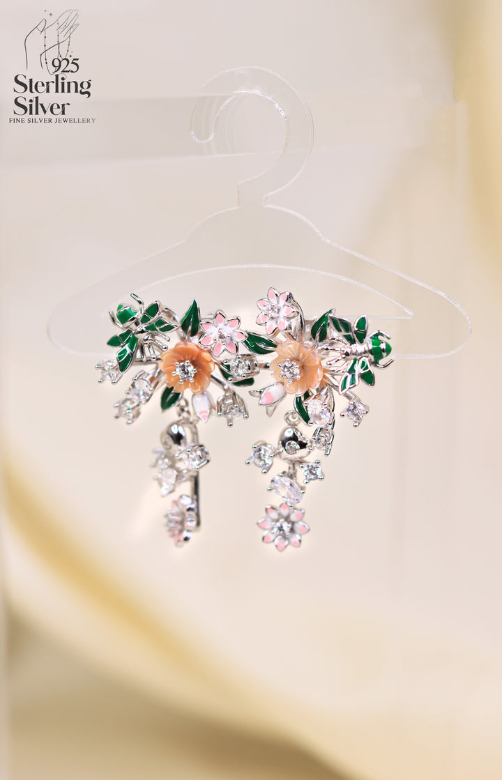 Timeless 925 Sterling Silver Pearl Earrings