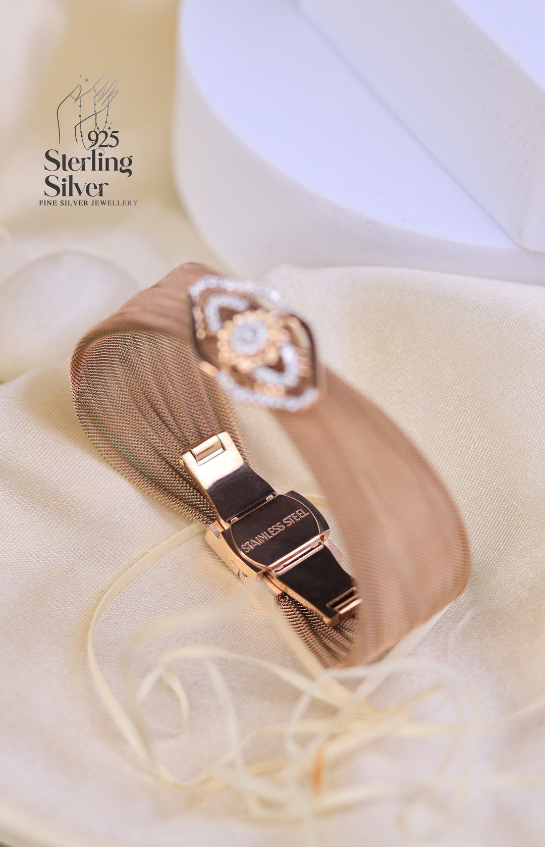 Radiance 925 Sterling Silver Cuff Bracelet