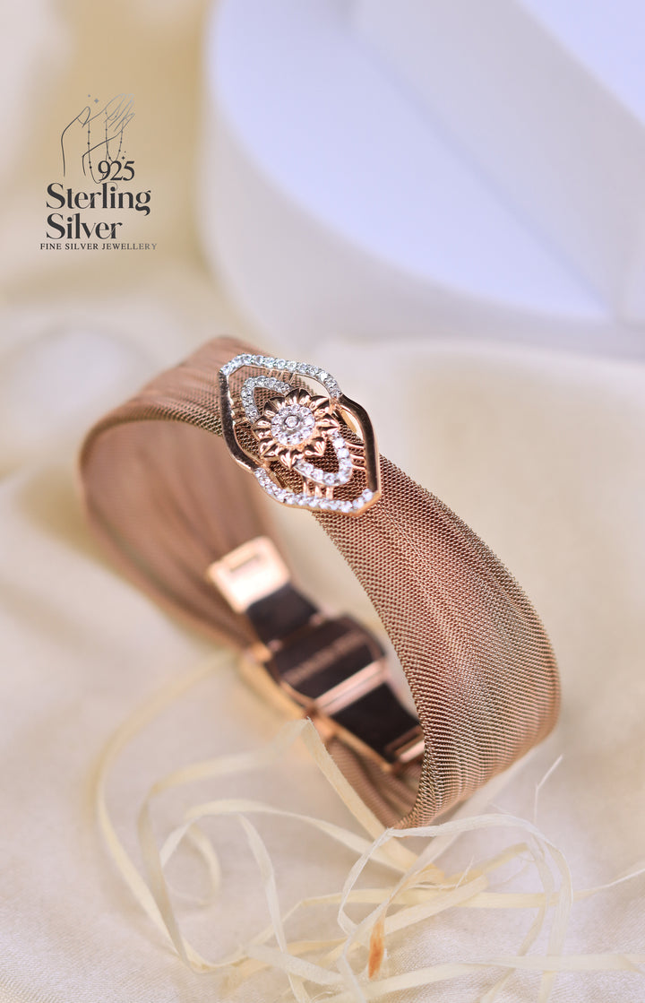 Radiance 925 Sterling Silver Cuff Bracelet