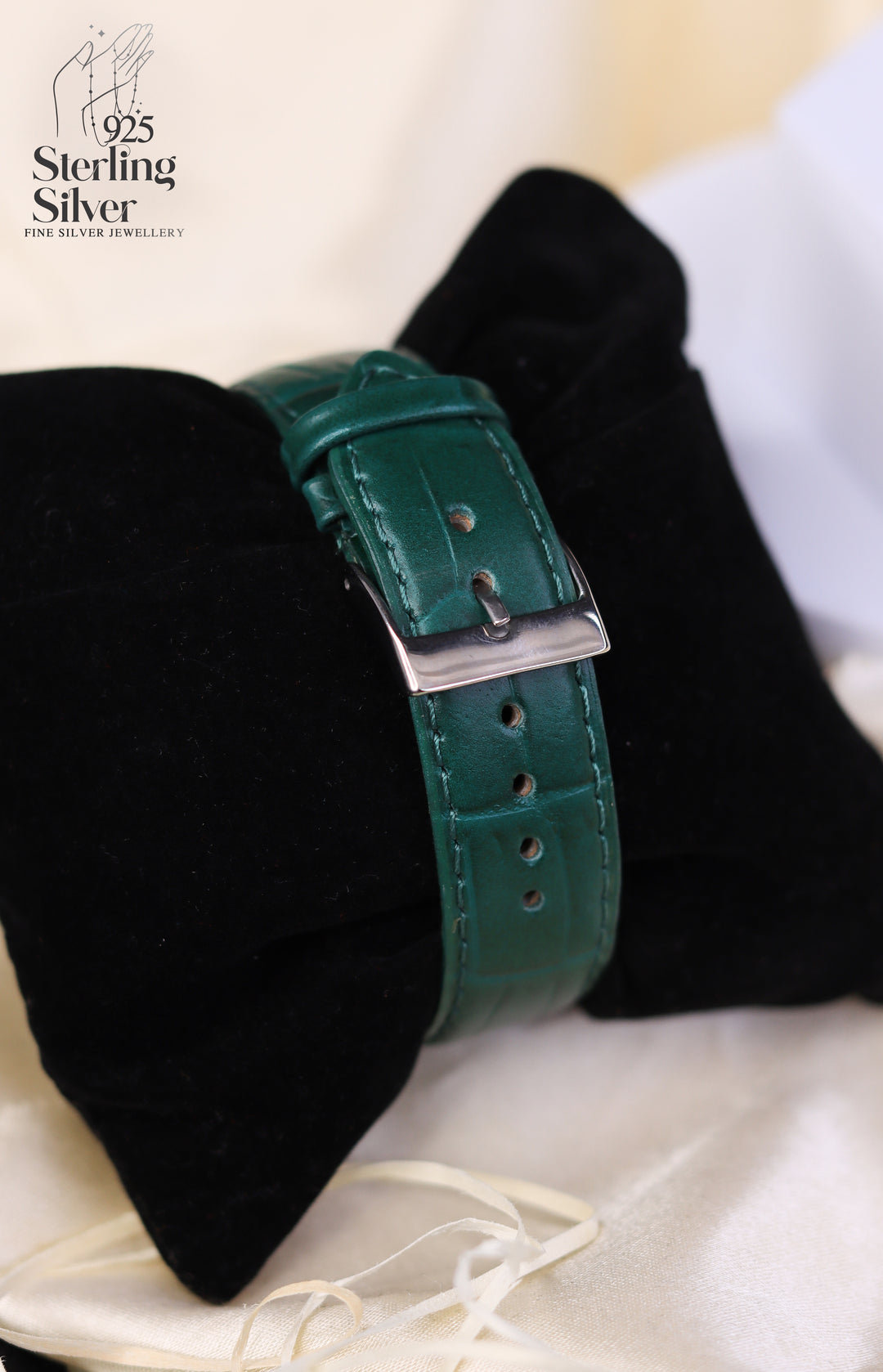 Marcasite 925 Sterling Silver Watch