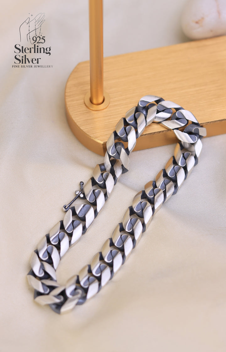 Classic Curb 925 Sterling Silver Linkage Bracelet
