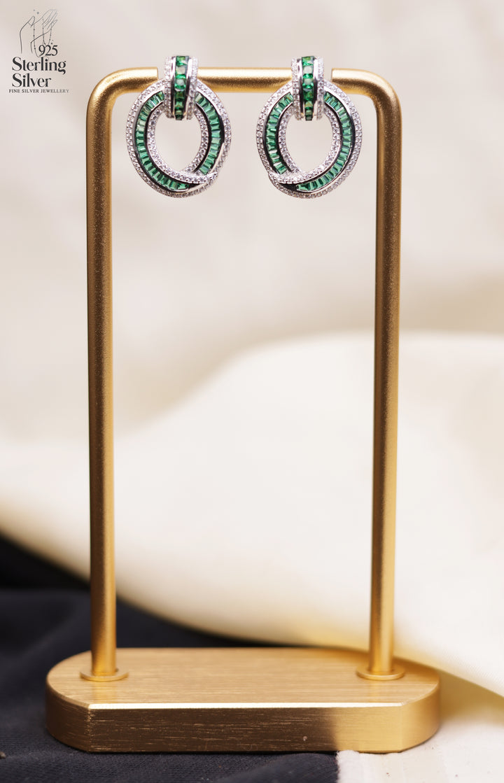 Classy Loops 925 Sterling Silver Earrings