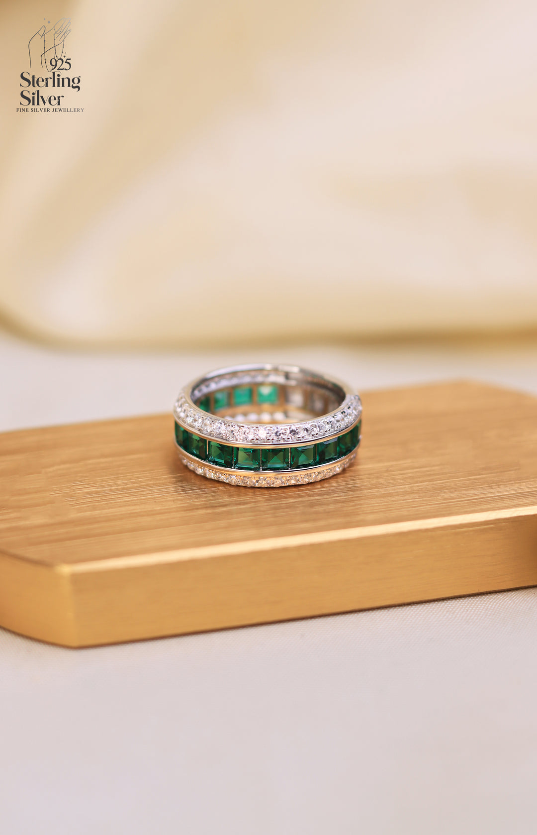 Essence 925 Sterling Silver Band Ring