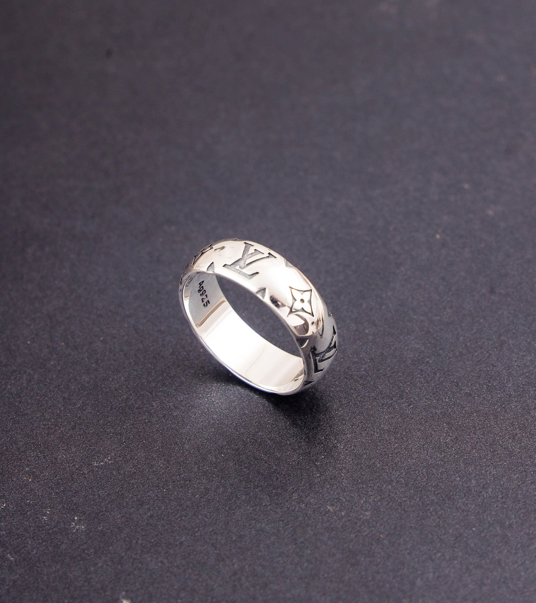 Louis Vuitton 925 Sterling Silver Band Ring