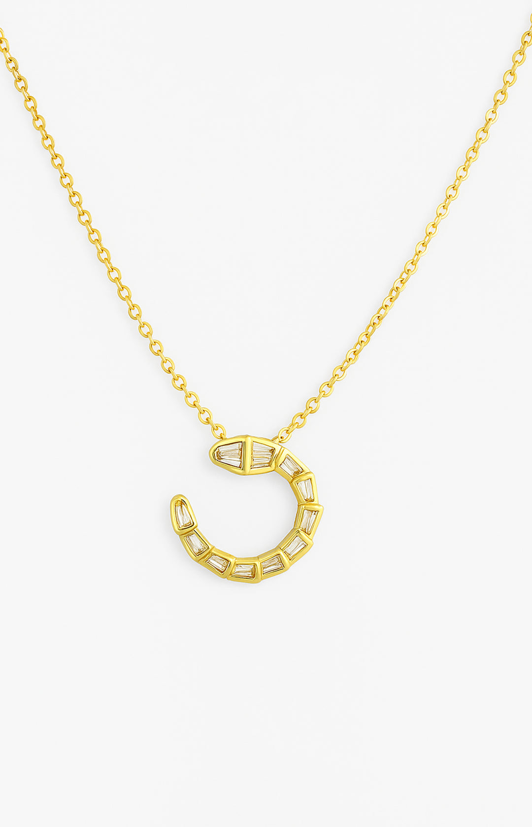 Serpentine 925 Sterling Silver Gold Round Necklace
