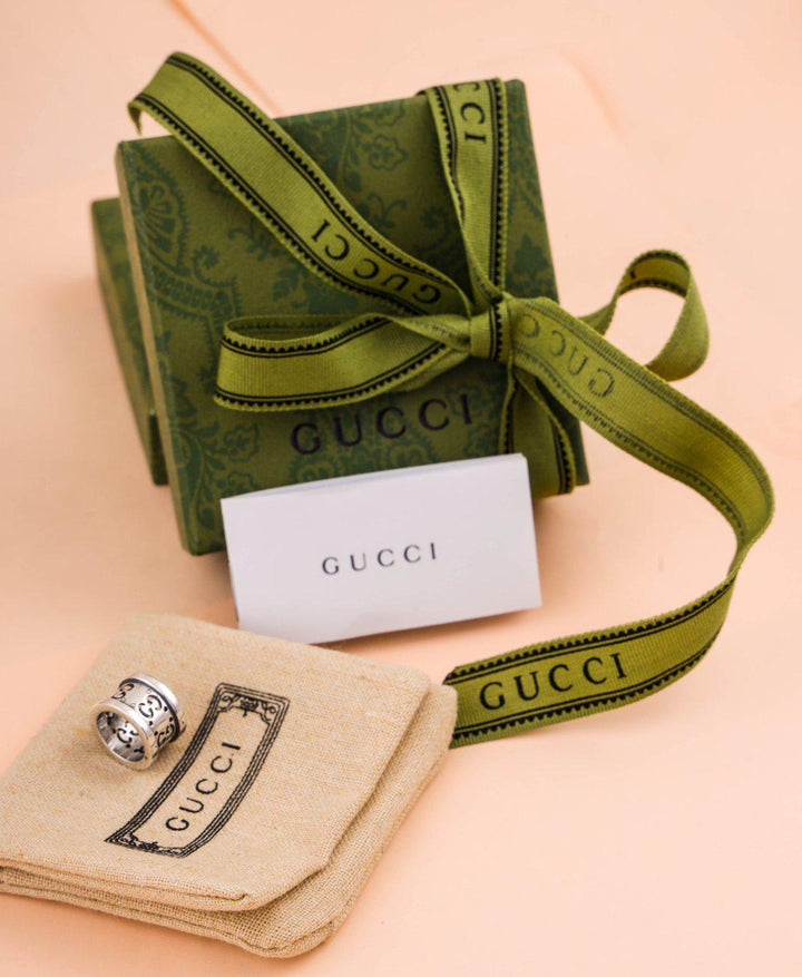Gucci Drum 925 Sterling Silver Chain Pendant